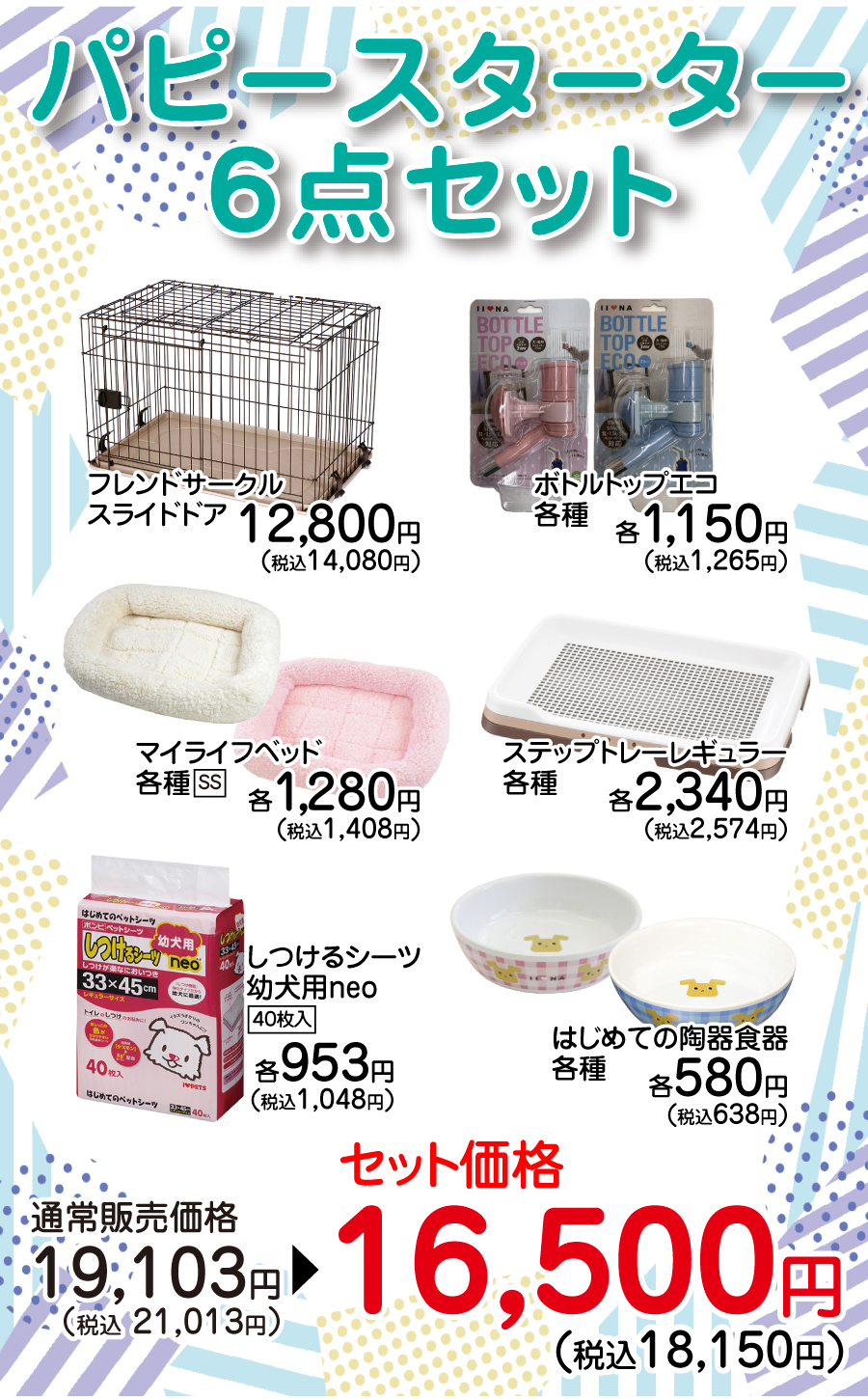 パピースターター6点セット